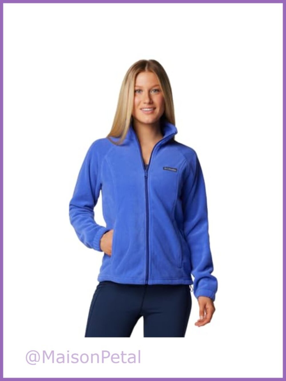 Women's Benton Springs Full Zip Fleece Jacket Soft Polyester Classic Fit